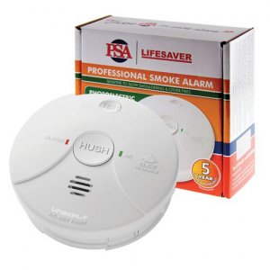 Lifesaver 5800RL/2 Photoelectric Smoke Alarm With Box